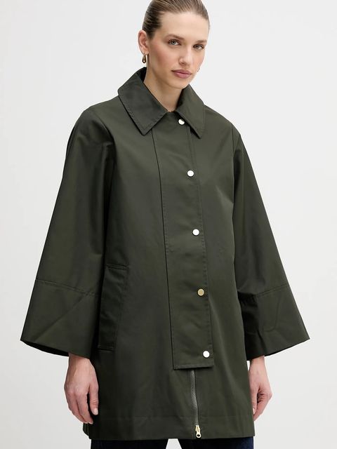 Barbour płaszcz Fia kolor zielony LSP0276