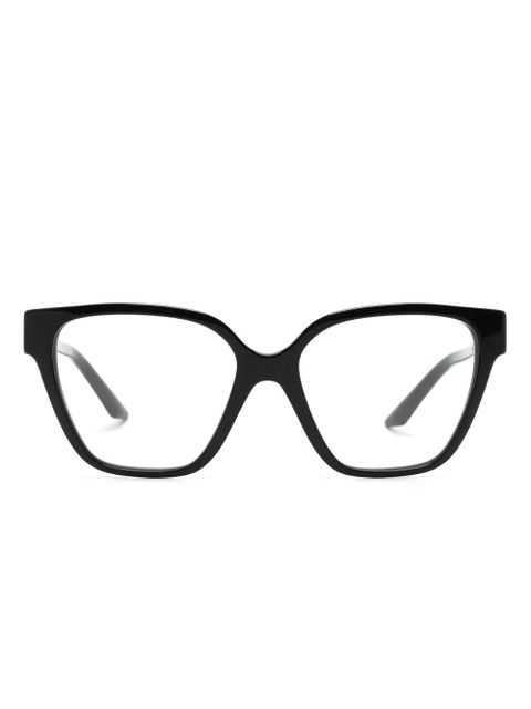 Versace Eyewear wayfarer-frame glasses - Black - zdjęcie produktu nr 1