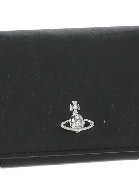 Vivienne Westwood Orb-plaque wallet - Black