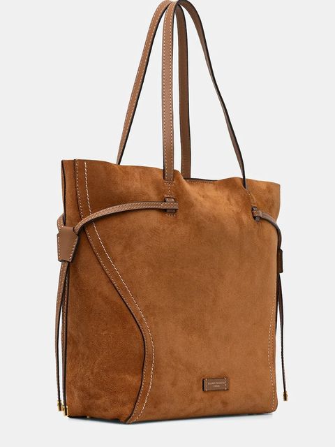 Gianni Chiarini torebka zamszowa VIOLETTE kolor brązowy BS.11286.CM-PL