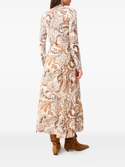 Marie Oliver Eloise paisley-print roll-neck top - Neutrals - zdjęcie produktu nr 2