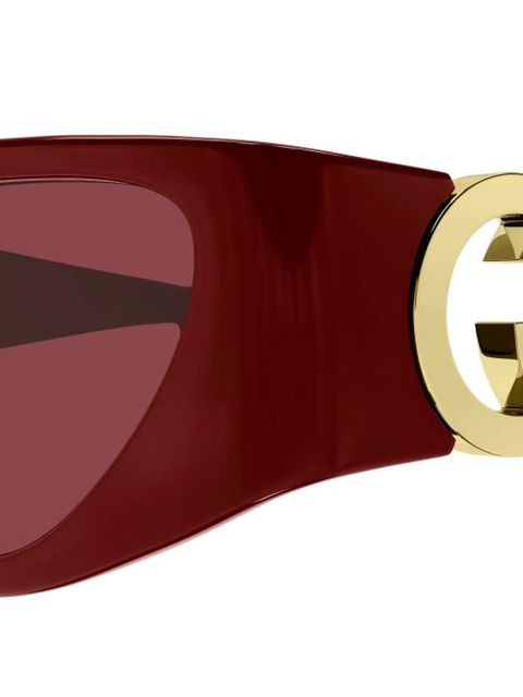 Gucci Eyewear cat-eye sunglasses - Red - zdjęcie produktu nr 2