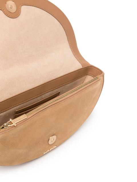 Cult Gaia Azariah suede tote bag - Brown