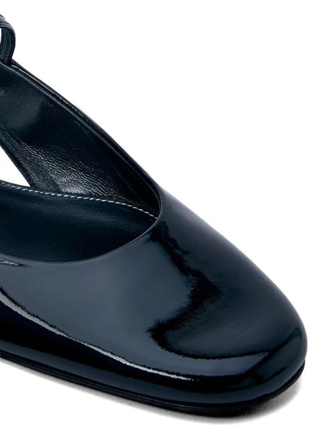 TOTEME slingback leather pumps - Black