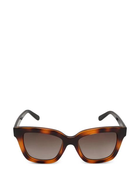 Ferragamo butterfly-frame sunglasses - Brown - zdjęcie produktu nr 1