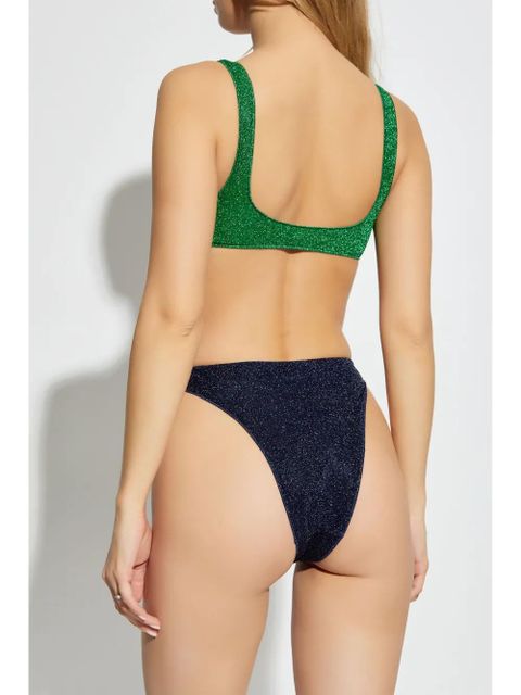 Oséree lurex bikini - Green