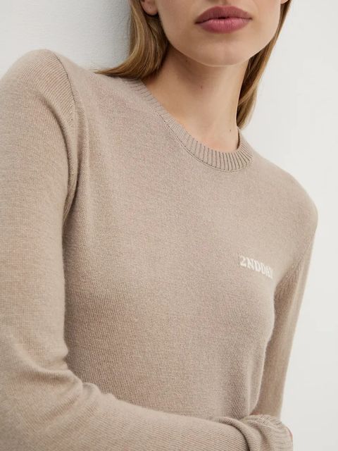 2NDDAY sweter z domieszką wełny Lance TT