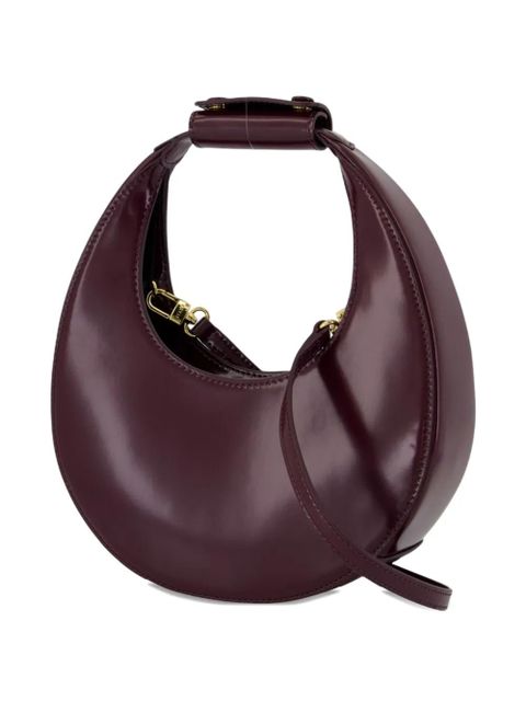 STAUD mini Moon crescent top-handle shoulder bag - Red - zdjęcie produktu nr 2