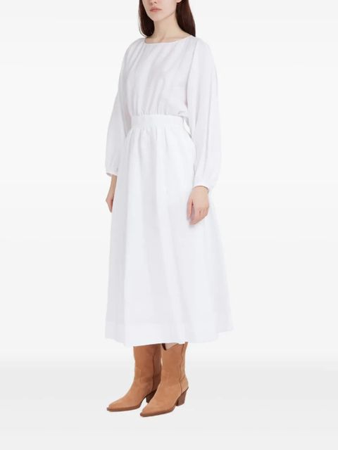 Gabriela Hearst Ahmose linen midi dress - White