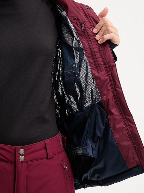 Columbia kurtka narciarska Abbott Peak kolor granatowy 2105111