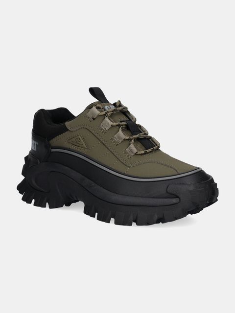 CAT Footwear sneakersy nubukowe INTRUDER GALOSH 2.0 LOW WP kolor zielony P111620 - zdjęcie produktu nr 1