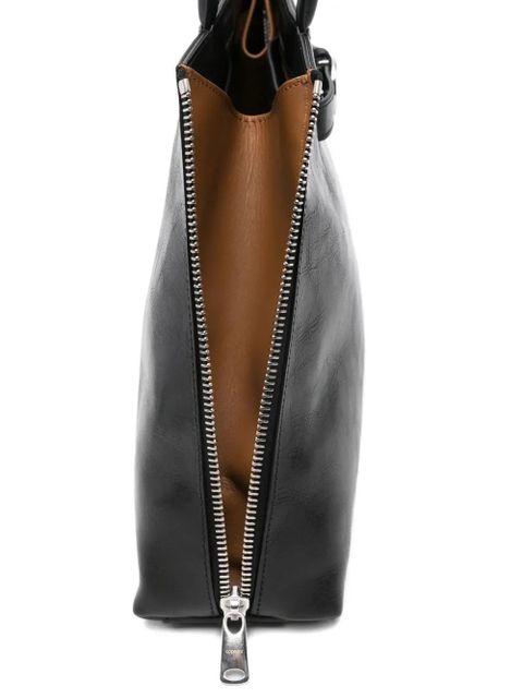 Coperni buckle-fastening leather shoulder bag - Black