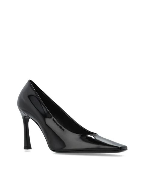 The Attico 95mm Juno pumps - Black