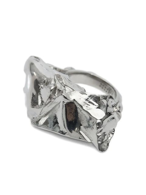 MM6 Maison Margiela irregular-shape ring - Silver