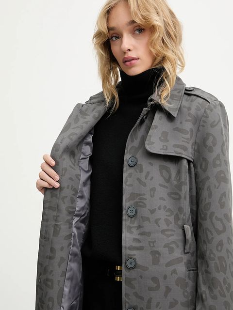 Answear.LAB płaszcz kolor szary