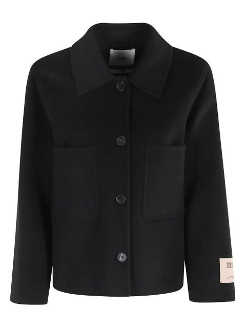 SOLOTRE button patch-pocket jacket - Black - zdjęcie produktu nr 1