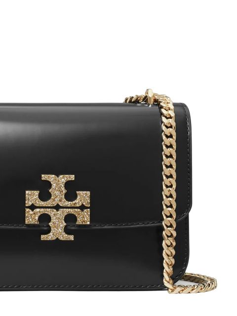 Tory Burch Eleanor logo-embellishment shoulder bag - Black