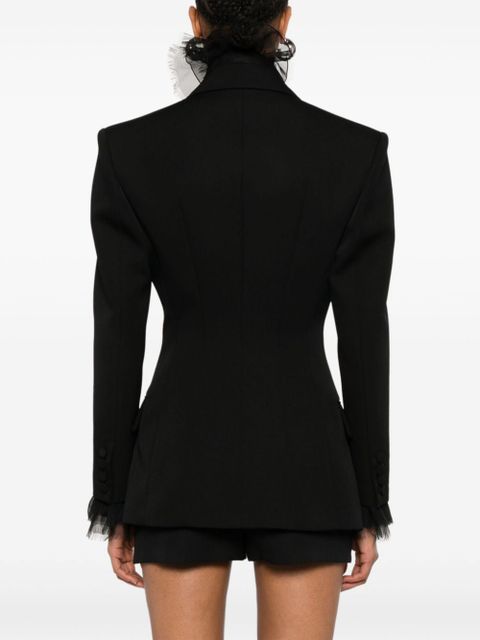 Valentino Garavani tailored virgin wool blazer - Black