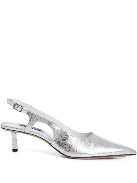Essentiel Antwerp Jilver heeled pumps - Silver - zdjęcie produktu nr 1