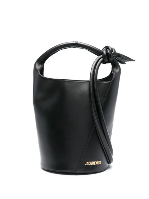 Jacquemus Le Petit Tourni leather bag - Black - zdjęcie produktu nr 1
