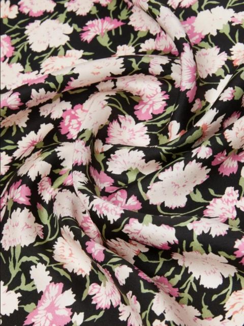 Weekend Max Mara floral patterned scarf - Black