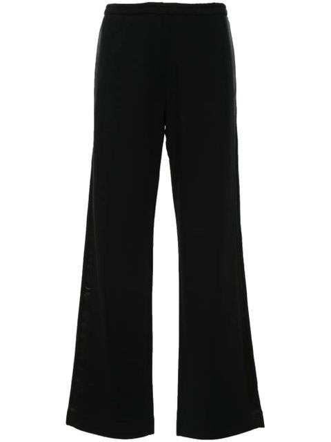 MM6 Maison Margiela single-stitch straight trousers - Black - zdjęcie produktu nr 1