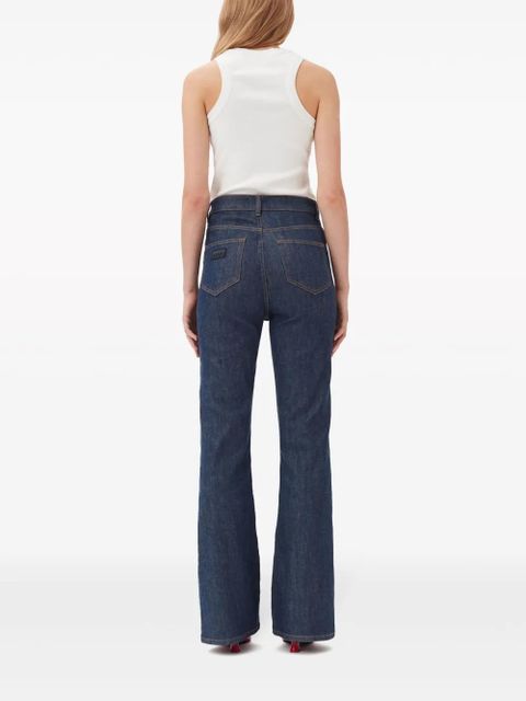 GANNI paillette-embellished tank top - White