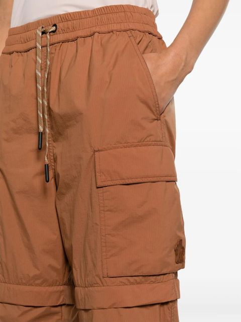 Moncler Grenoble detachable-leg cargo trousers - Brown