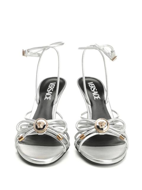 Versace La Medusa heeled sandals - Silver