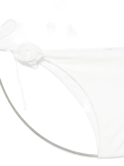 Oséree Bridal Rose bikini set - White