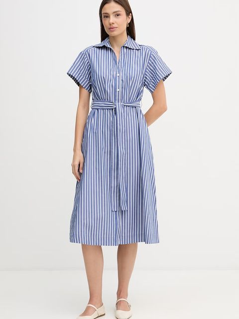 Dkny sukienka bawełniana - zdjęcie produktu nr 2