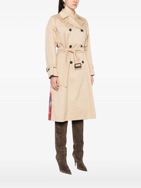 Weekend Max Mara belted double-breasted coat - Neutrals