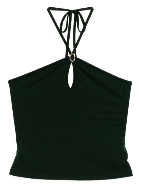 Reformation Juniper knit top - Green - zdjęcie produktu nr 1