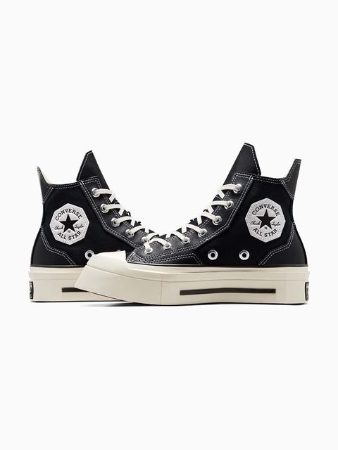 Converse trampki Chuck 70 De Luxe Squared HI kolor czarny A06435C