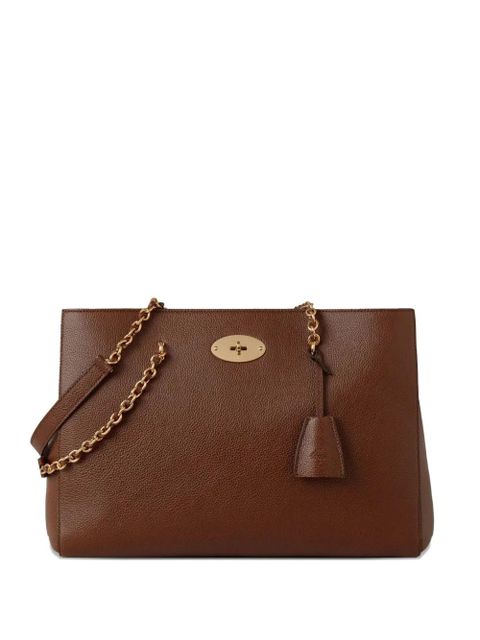 Mulberry Lily chain tote bag - Brown - zdjęcie produktu nr 1