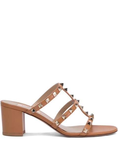 Valentino Garavani 60mm Rockstud sandals - Brown - zdjęcie produktu nr 1