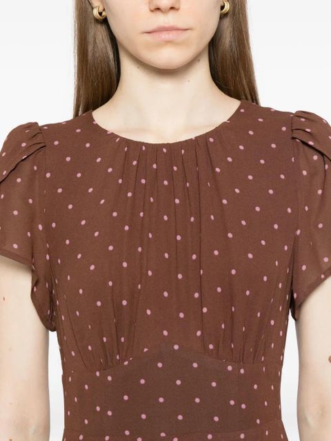 Reformation Lula dress - Brown