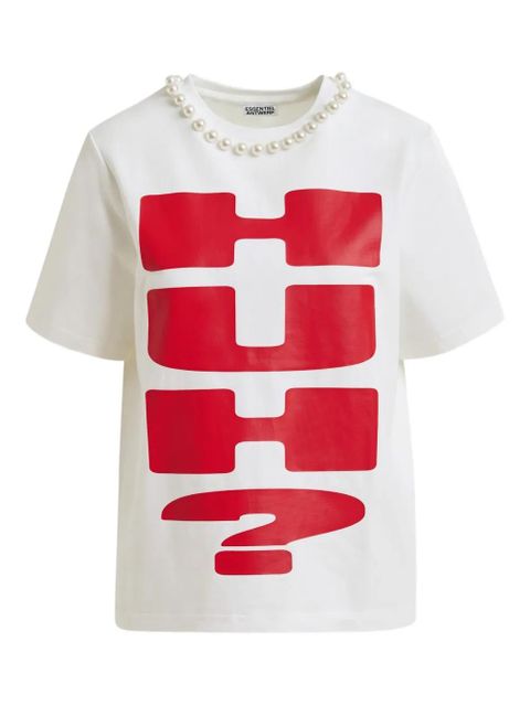 Essentiel Antwerp Isos T-shirt - White - zdjęcie produktu nr 1