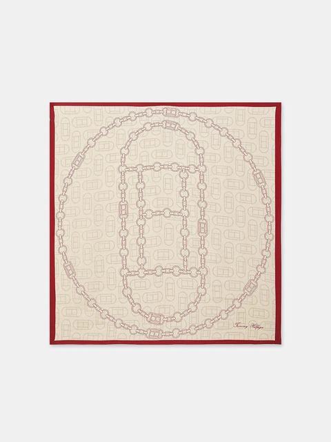 Tommy Hilfiger chusta jedwabna - zdjęcie produktu nr 1