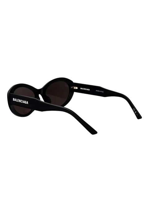 Balenciaga Eyewear oval-frame sunglasses - Black