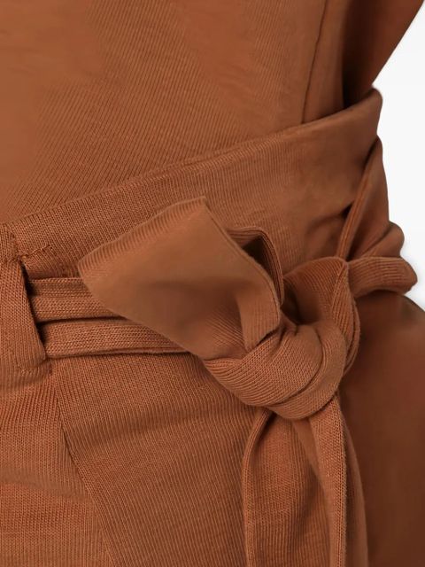 ISABEL MARANT Berenicia tie-detail mini skirt - Brown