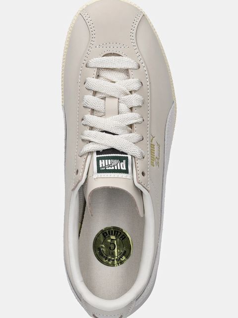 Puma sneakersy skórzane Brasil Terrace Views kolor beżowy 403167