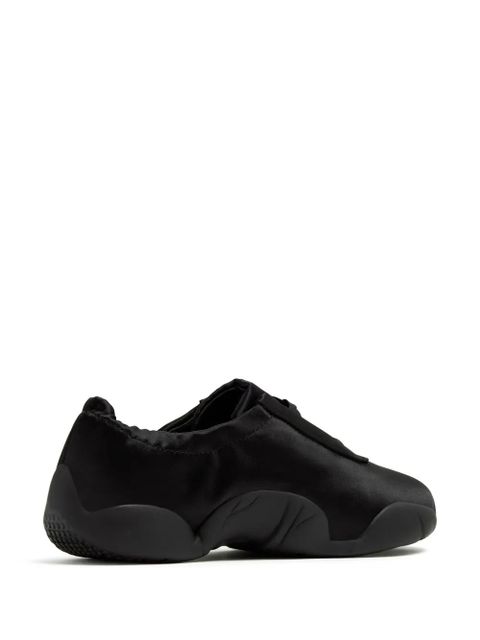 JW Pei Flavia Ballerina satin sneakers - Black