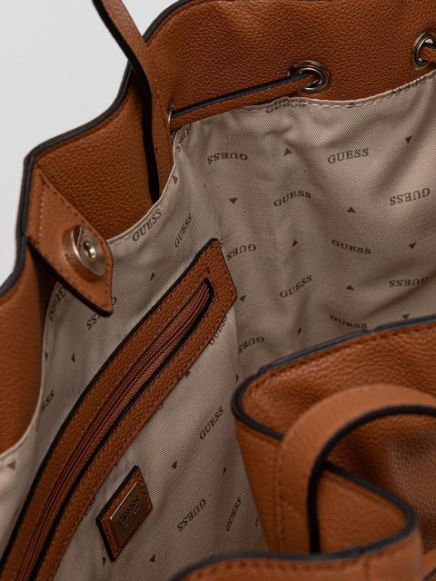 Guess torebka CALEBRA kolor brązowy HWBG95 36230