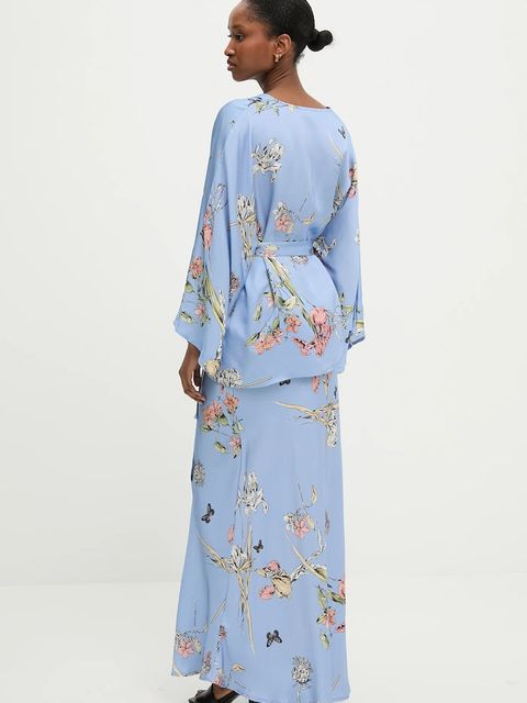 Answear.LAB komplet damski kolor niebieski