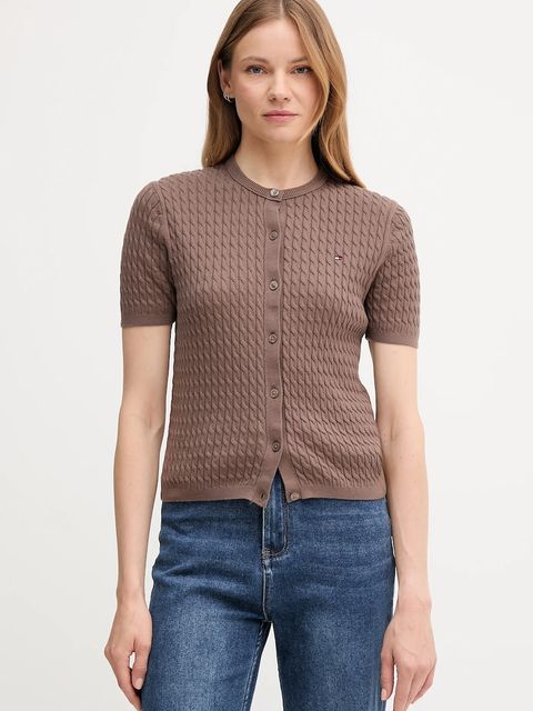 Tommy Hilfiger kardigan bawełniany - zdjęcie produktu nr 2