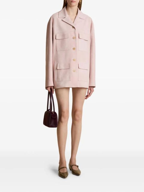 KHAITE Morsson button-up jacket - Pink - zdjęcie produktu nr 2