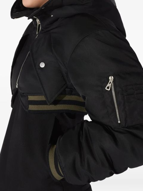 Jean Paul Gaultier zip-fastening cropped jacket - Black