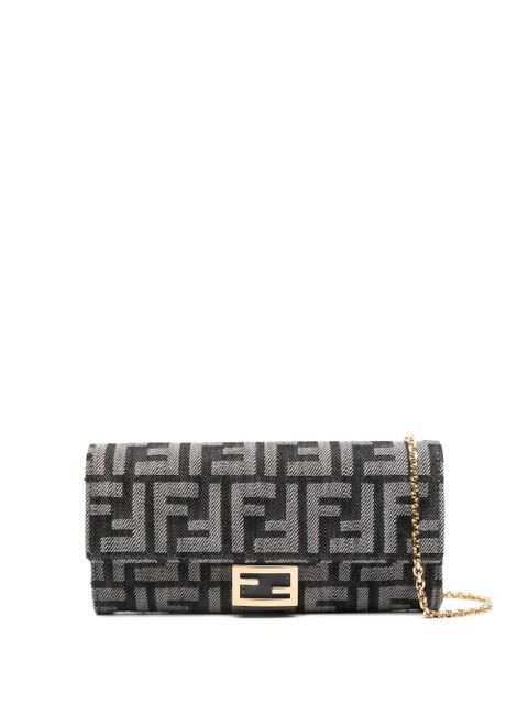 FENDI Baguette Continental cross body bag - Blue - zdjęcie produktu nr 1