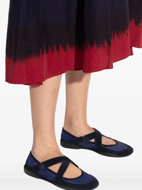 Tory Burch Romy round-toe strap ballet flats - Blue
